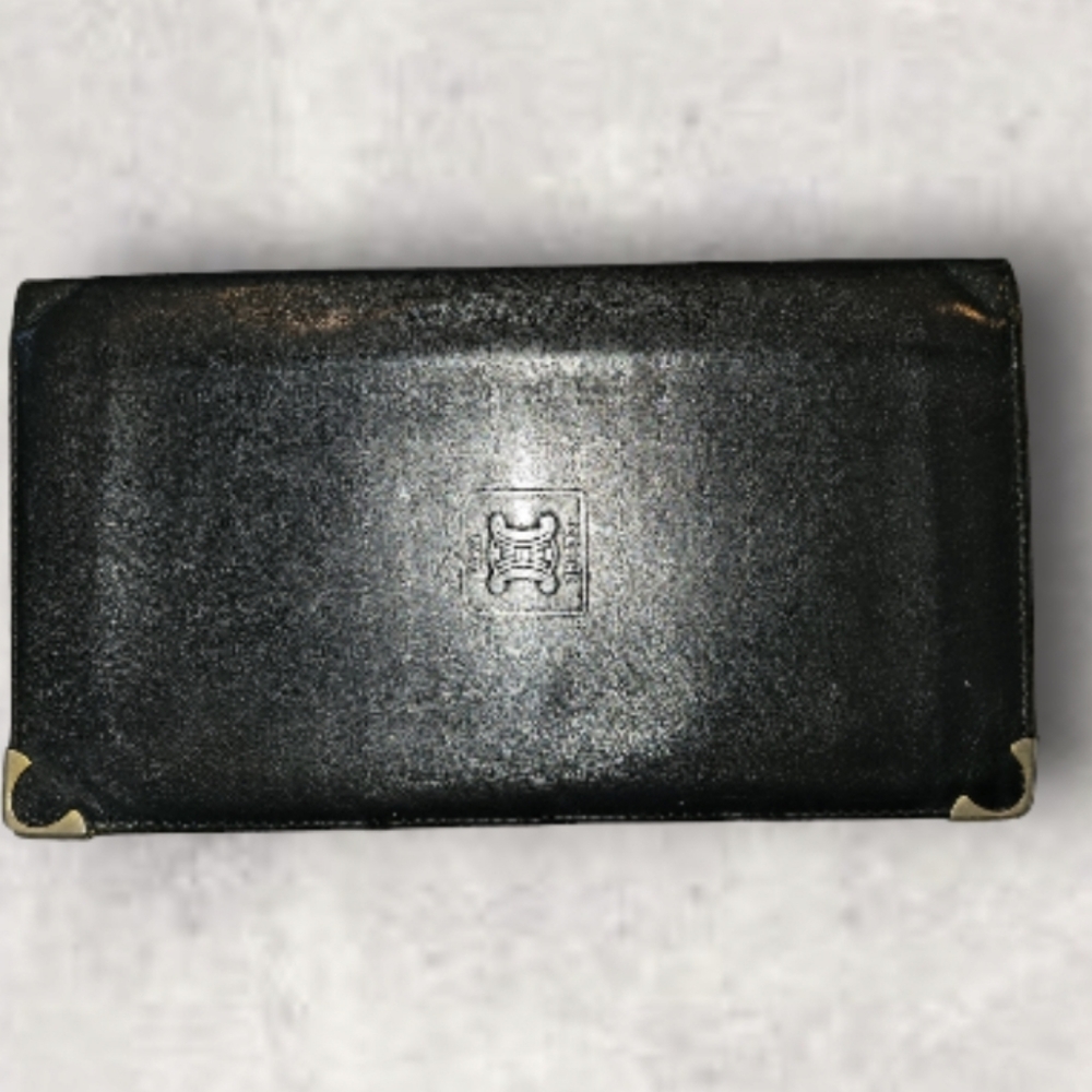 CELINE PARIS LONG LEATHER WALLET